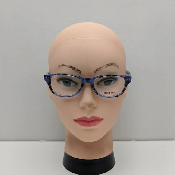 🕶️ Merona M7-2001 6017 Cat Eye Eyeglasses 51/17-135 / JLG227🕶️ - Picture 7 of 8